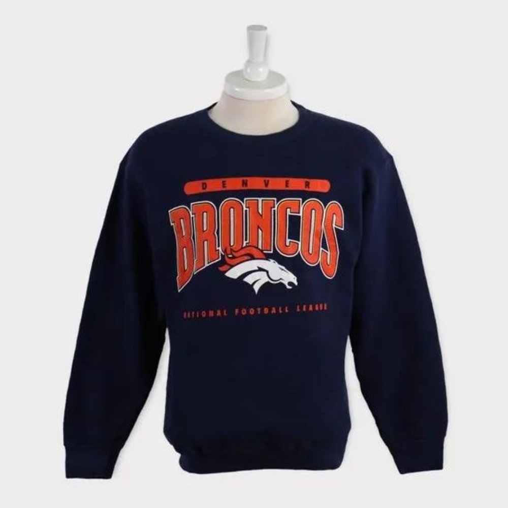 Vintage 90s Denver Broncos Sweatshirt Denver Broncos Shirt Denver Broncos Tshirt